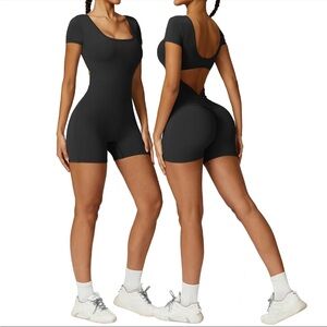 ATHLETIC Backless Jumpsuit